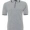 2CP Contrast Polo Adults 13 Marle Black