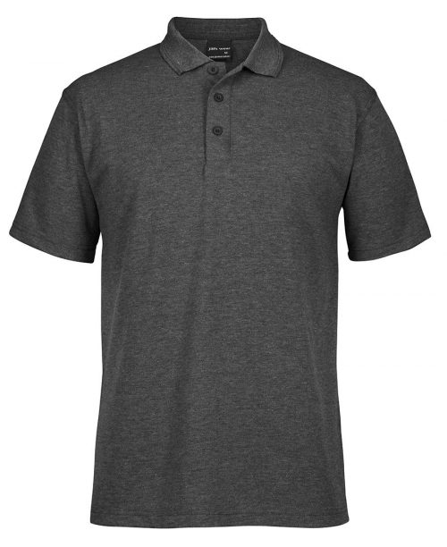 Classic 210 Pique Knit Polo Adults Graphite Marle