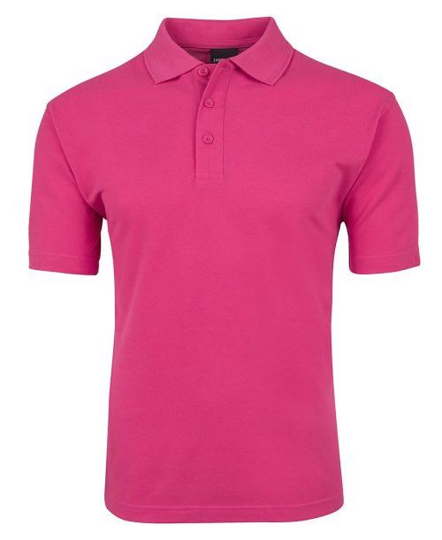 Classic 210 Pique Knit Polo Adults Hot Pink