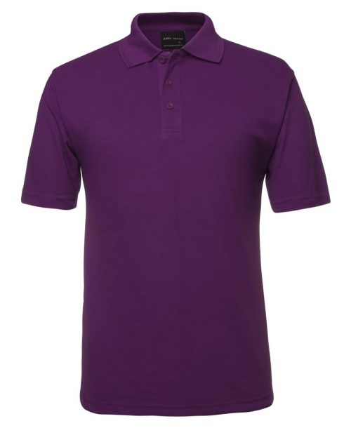 Classic 210 Pique Knit Polo Adults Mulberry