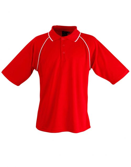 PS20 Champion Polo Red White