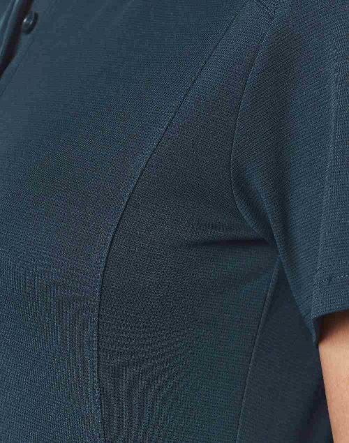 PS560 Bamboo Charcoal Eco Polo Detail3
