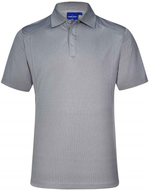 PS59 Bamboo Charcoal Eco Polo Cool Grey