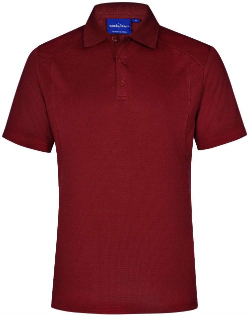 PS59 Bamboo Charcoal Eco Polo Ruby