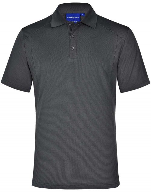PS59 Bamboo Charcoal Eco Polo Storm Grey