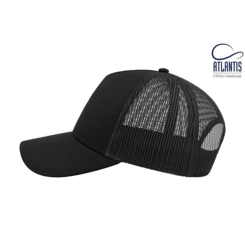 A2650 Rapper Cotton Cap black LH side