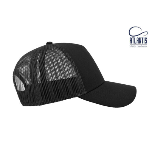 A2650 Rapper Cotton Cap black RH side