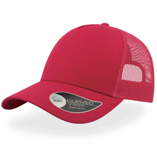 A2650 Rapper Cotton Cap red