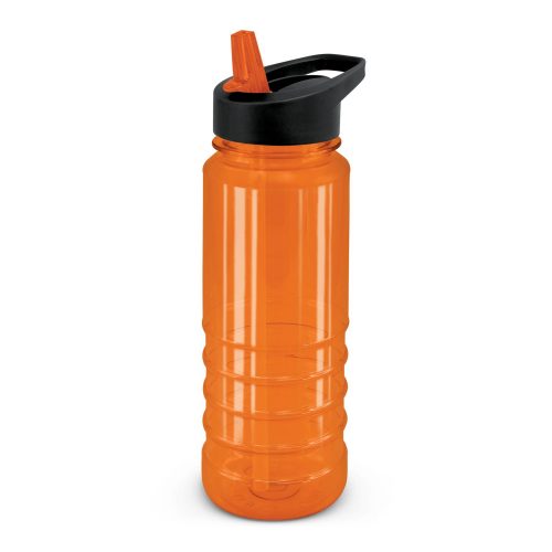 110747 Triton Bottle Black Lid orange