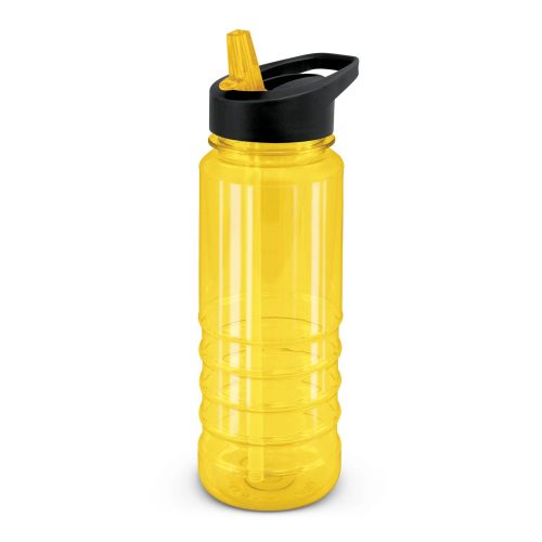 110747 Triton Bottle Black Lid yellow