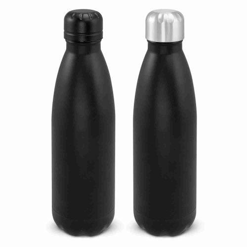 116329 Mirage Powder Coated Vacuum Bottle black