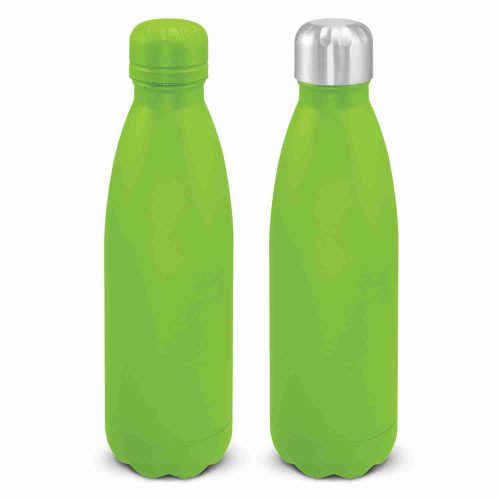 116329 Mirage Powder Coated Vacuum Bottle bright green