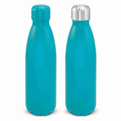 116329 Mirage Powder Coated Vacuum Bottle light blue