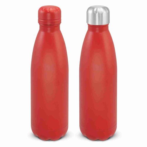 116329 Mirage Powder Coated Vacuum Bottle red