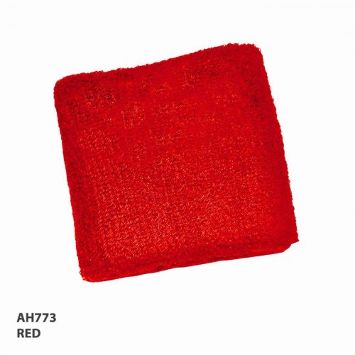 AH773 Wristband with zippered compartment red