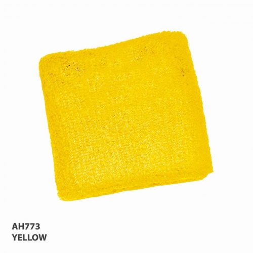 AH773 Wristband with zippered compartment yellow