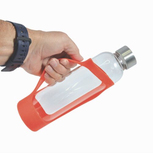 LL1397 Capri Glass Bottle : Silicone Sleeve Carrying