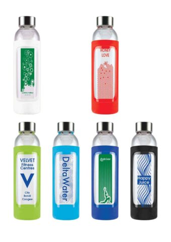 LL1397 Capri Glass Bottle : Silicone Sleeve main