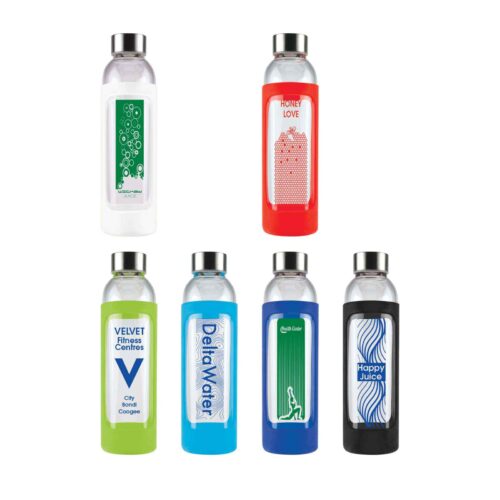 LL1397 Capri Glass Bottle : Silicone Sleeve main