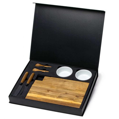 POMGS meze gourmet set in presentation box with magnetic closure