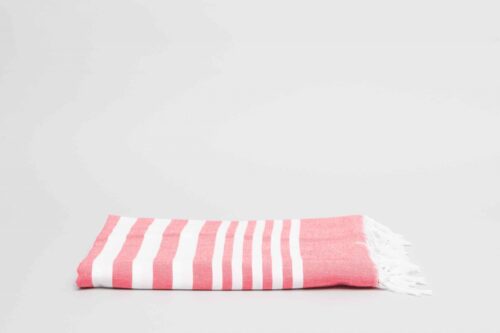 Turkish Beach Pool Towel red scaled