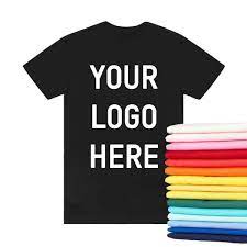 branded t-shirts with your logo or printed design