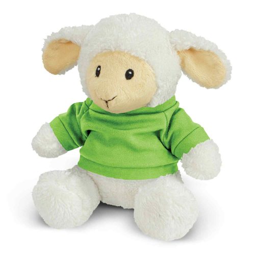 117004 Lamb Plush Toy bright green