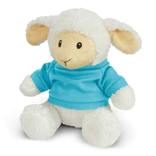 117004 Lamb Plush Toy light blue