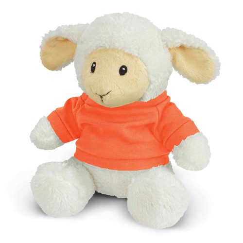 117004 Lamb Plush Toy orange