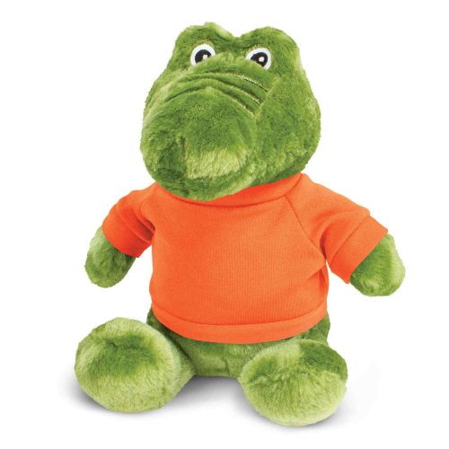 117008 Crocodile Plush Toy orange