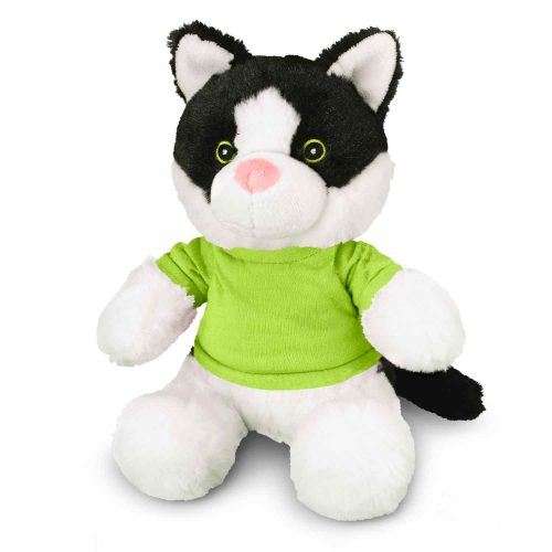 117871 Cat Plush Toy bright green