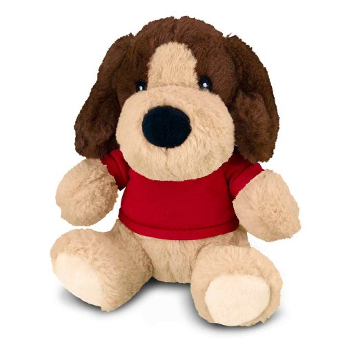 117872 Dog Plush Toy red