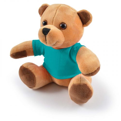 LL30193 Honey Plush Teddy Bear Aqua