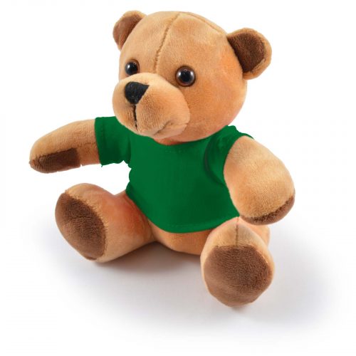 LL30193 Honey Plush Teddy Bear DarkGreen