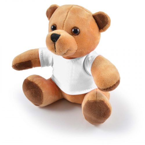 LL30193 Honey Plush Teddy Bear White