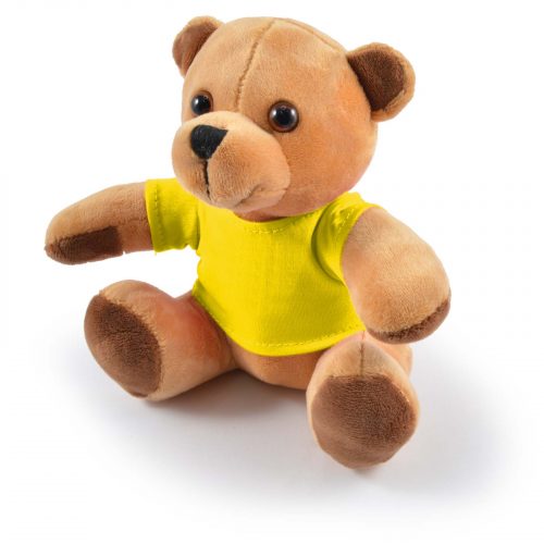 LL30193 Honey Plush Teddy Bear Yellow