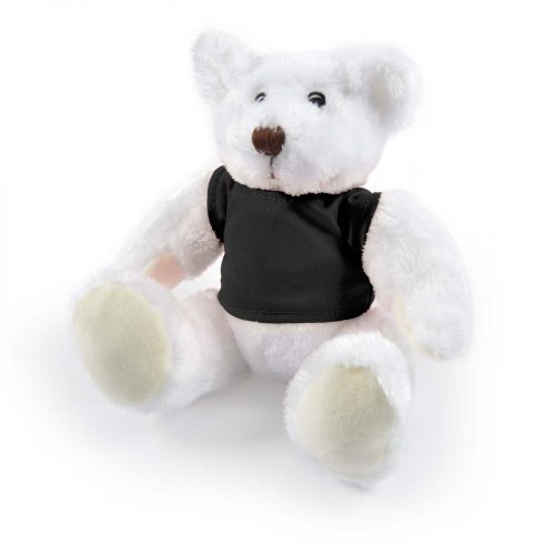 LL40883 Frosty Plush Teddy Bear Black