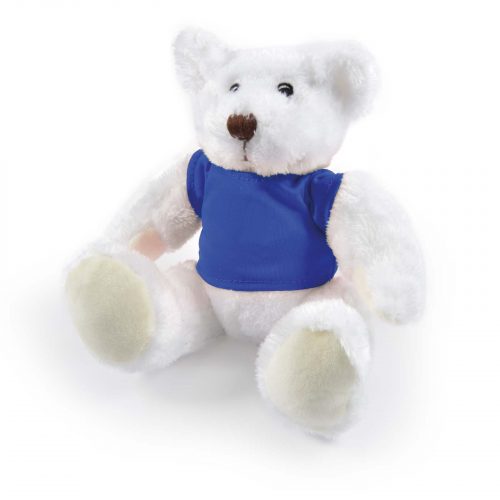 LL40883 Frosty Plush Teddy Bear Blue