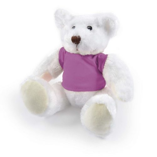 LL40883 Frosty Plush Teddy Bear Lilac