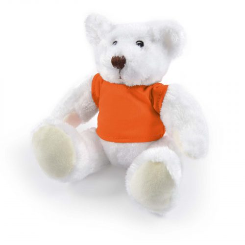 LL40883 Frosty Plush Teddy Bear Orange