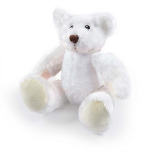 LL40883 Frosty Plush Teddy Bear WhiteBear