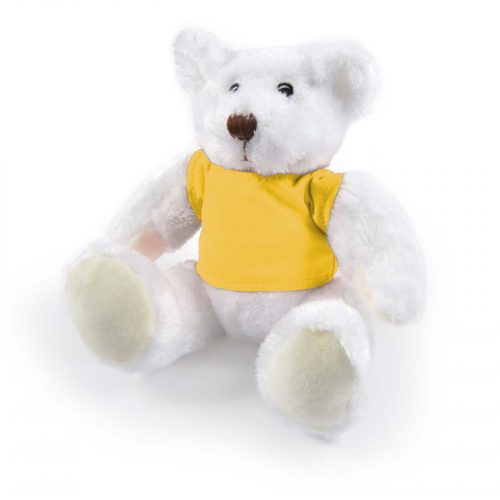 LL40883 Frosty Plush Teddy Bear Yellow