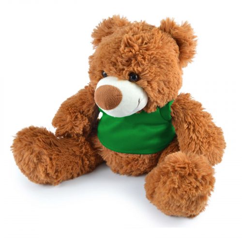 LL88120 Coco Plush Teddy Bear DarkGreen