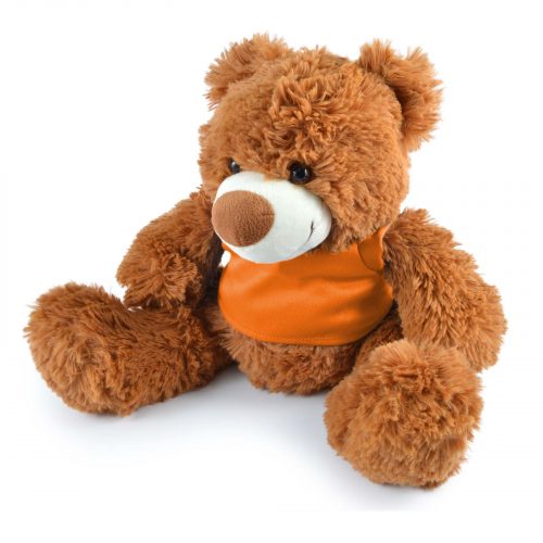 LL88120 Coco Plush Teddy Bear Orange