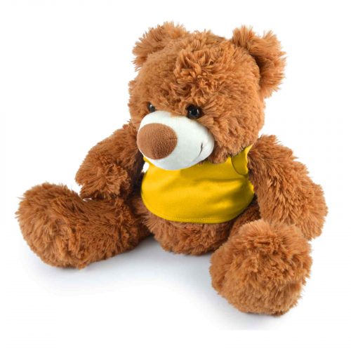 LL88120 Coco Plush Teddy Bear Yellow