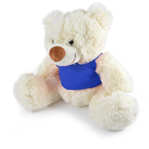 LL88125 Coconut Plush Teddy Bear Blue