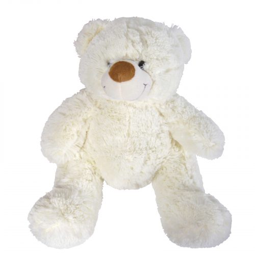 LL88125 Coconut Plush Teddy Bear WhiteBear