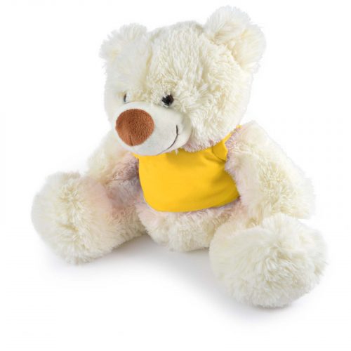 LL88125 Coconut Plush Teddy Bear Yellow