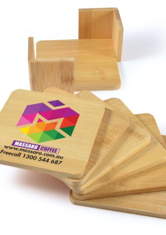 LL3516 Tropic Bamboo Coasters Set of 6 1