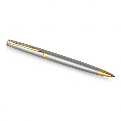 Waterman Hemisphere Ballpoint Pen Brushed Stainless GT 2